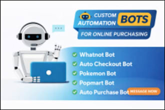 pokemon bot auto purchase bot target bot amazon bot checkout bot auto buying bot