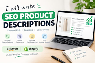 write SEO product descriptions