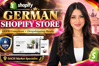 build a gdpr compliant german shopify store ready to launch in the eu market