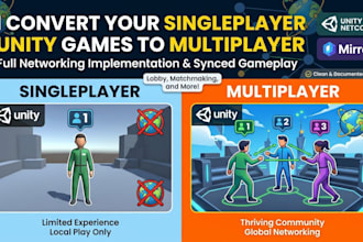 add multiplayer to your unity game using mirror