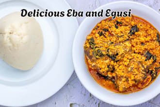 teach and coach how to cook delicious eba and egusi for party