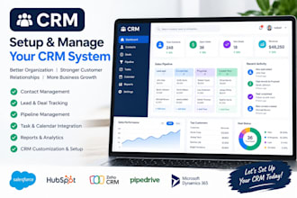 setup crm and workflow automation