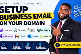 setup proton mail fastmail zoho mail godaddy  hostinger gmail outlook siteground