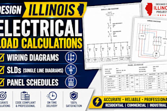 design illinois electrical load calculations wiring diagrams slds panel schedule