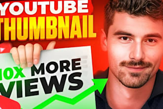 design a professional youtube thumbnail that boosts views