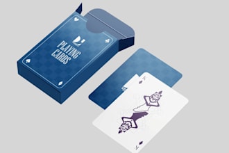 design custom playing cards 54 card deck poker card card game art blackjack