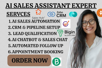 build an ai sales assistant, CRM automation, lead qualification and follow up