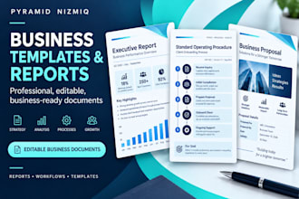 create professional business templates and reports