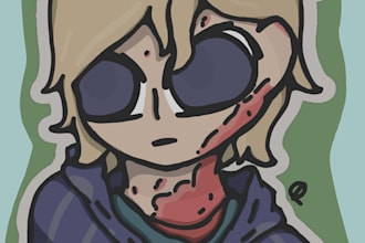 draw a character portrait