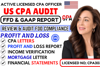 us CPA franchise audit for fdd compliance, franchise disclosure documents fdd