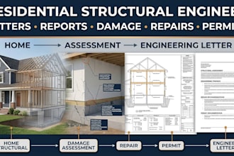 residential, home structural engineer letters and assessment reports for permits