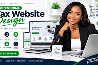 tax preparation accounting bookkeeping finance  law website wordpress website