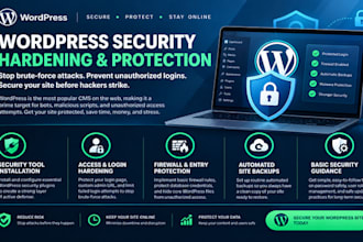 secure, harden, and protect your wordpress website