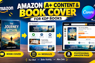 design amazon aplus content for book listing