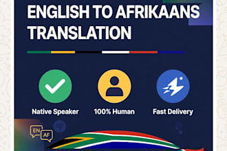 translate english to afrikaans and afrikaans to english fast