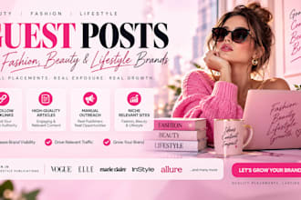 publish fashion beauty and lifestyle guest posts with dofollow backlinks