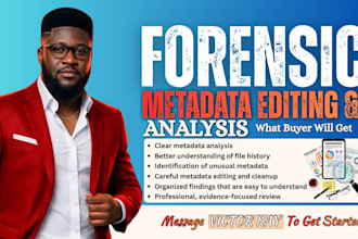 examine your metadata editing, data extraction, file analysis, image and video