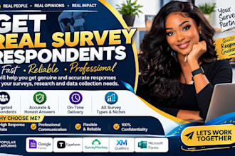 gather quality survey respondents and online survey response