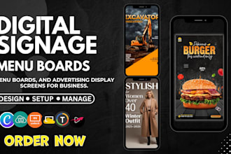 design and set up digital signage displays with yodeck optisigns and screencloud