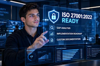 be your iso 27001 consultant for gap analysis, documentation, and impleme