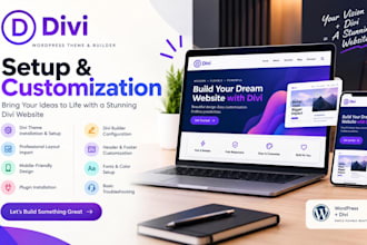 install and set up divi theme on your wordpress website