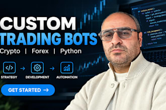 build a custom crypto forex trading bot in python