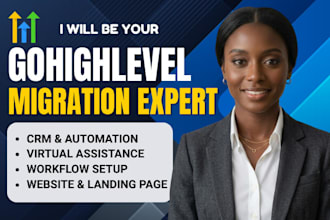 go high level migration website ghl virtual assistant ghl sales funnel expert