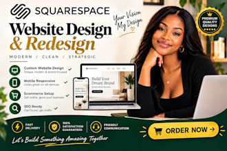build  squarespace website design squarespace website development squarespace