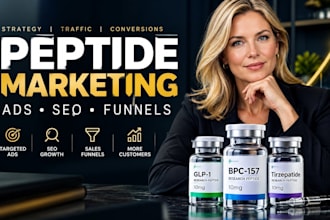 do peptide marketing google meta ads peptide facebook social media website ads