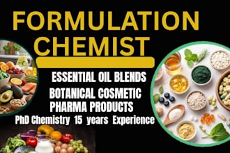 give unique essential oil blends, nutraceuticals formulas