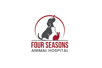 do modern veterinary pet care animal hospital logo design