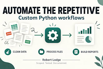 automate CSV cleanup and reports with a custom python script