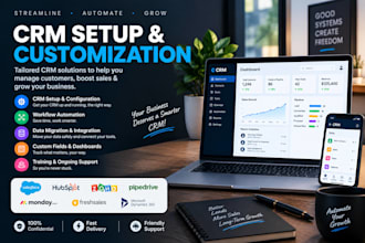 setup crm and automation