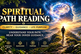 do spiritual path reading for clarity, and life purpose