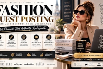 publish premium fashion and beauty guest posts with dofollow backlinks