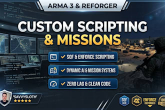 script custom arma 3 missions,arma reforger maps,and server scripts,server set