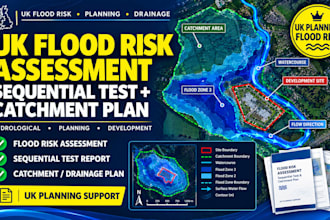do hydrological flood risk assessment sequential test report and catchment plan