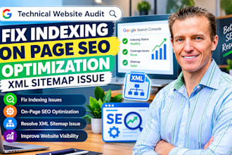 technical website audit fix indexing on page seo optimization xml sitemap issue