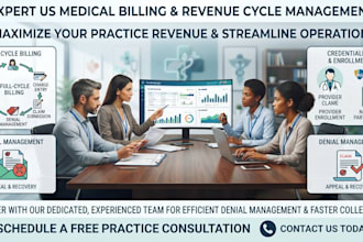 manage your medical billing, denial management, and credentialing