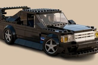 design professional lego moc and bricklink studio models lego car bike and city