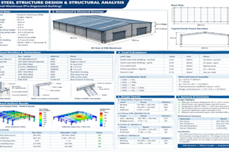 design peb steel structures with detailed structural analysis