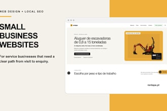 help small businesses get more customers I SEO I webdesign