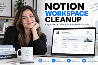 clean up and organize your notion workspace