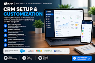 setup crm and automation