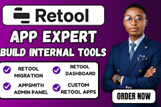 build retool apps, internal tools, ai automation graphql apis, fix retool webapp