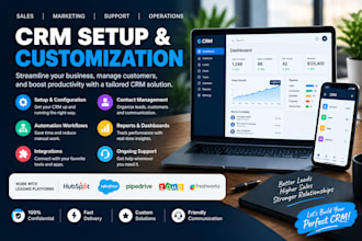 setup crm and automation