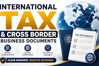 provide international tax and cross border business consultation documents