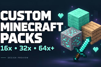 custom minecraft packs pvp