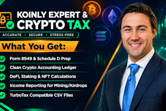 offer koinly expert crypto tax report prep crypto accounting capital gains