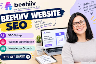 beehiiv website SEO setup optimization newsletter growth